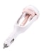 Generic Car Steam Air Humidifier 50ml Pink/White