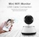 Edragonmall - Security Camera, Wireless Wifi Camera With Smart Night Vision 2 Way Audio Motion Detection