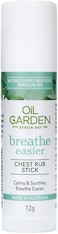 Oil Garden Breathe Easier Chest Rub Stick 12g