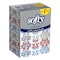 Softy Facial Tissue, 2 PLY, 6 Tissue Boxes x 76 Sheets, Economy Tissue Paper for Face &amp; Hands