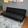 In House Aimar 2 In 1 Sofabed Linen Upholstered - Black