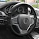 Universal Fit Silicone With Grip And Pattern Massaging Grip Black Steering Wheel Cover Fits Most Cars, Suvs, Trucks, And Vans