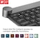 Logitech Craft Illuminated Wireless Keyboard, 2.4Ghz Wireless And Bluetooth, Programmable Input Dial, Multi-Device, Automatic Backlit Keys, Rechargeable, Pc/Mac/Laptop Qwerty Uk Layout - Black