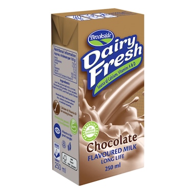Brookside Dairy Fresh Chocolate Flavoured Milk 250ml - Long Life