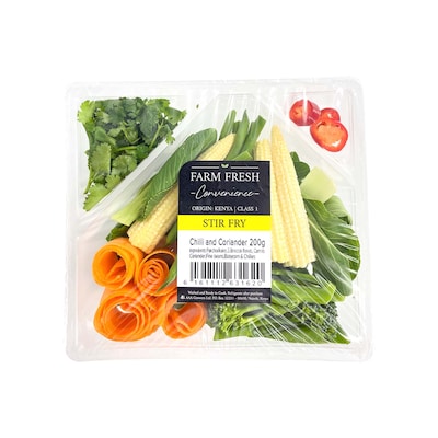 Chilli  Coriander Stir Fry Veg Mix