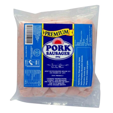 Farmers Choice Premium Pork Sausages 400 gr