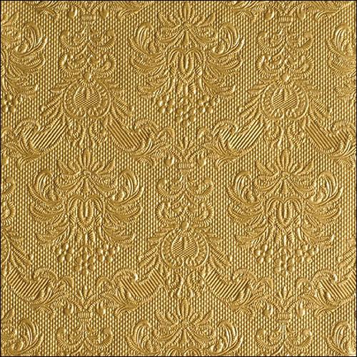 Ambiente Large Embossed Napkins, Gold