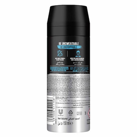 Axe Anti-Perspirant Deodorant Spray Ice Chill 150ml