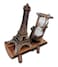 Retro Style Iron Hourglass Rotating Sand Timer Decorative Hourglass Style Hour Glass for Desk Decoration Birthday Gift