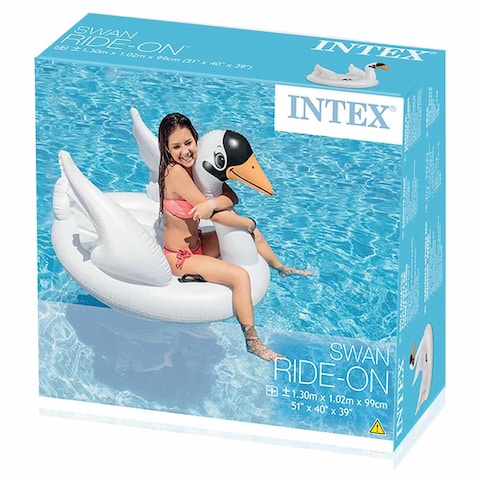 Intex Swan Ride On Inflatable Pool Float