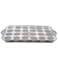 Generic Iman 24Cups Of Baking Tray, Different Design Of Carbon Steel Non-Stick Coating Baking Pan Cup Cake Tray-Circle Design