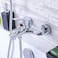 ABBASALI SHOWER MIXER WITH HAND SHOWER INCLUDING PVC BUCKET WITH LID &amp; JUG