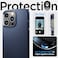 Spigen Liquid Air designed for iPhone 14 Pro case cover - Navy Blue