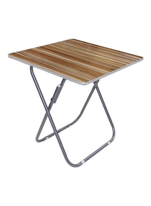 Almufarrej Square Wooden Table Multicolour 48x60x60cm