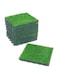 Family Ship 12-Piece Grass Flooring Tiles Green 30X30X2cm