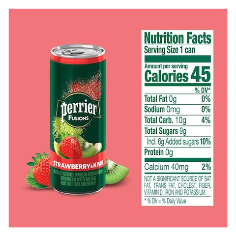 PERRIER STRWBERY KIWI JUICE 250ML