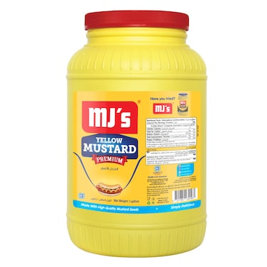 Mj&#39;S Yellow Mustard 4Kg