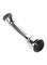 Turbo Flex - Flexible Faucet Sprayer Silver/Black