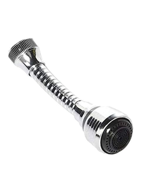 Turbo Flex - Flexible Faucet Sprayer Silver/Black