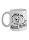 muGGyz Printed Ceramic Coffee Mug White 11Ounce