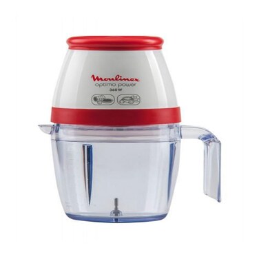 Moulinex Optimo Power Chopper - 0.6 Liter - 360 Watt - White - DJ4031EG