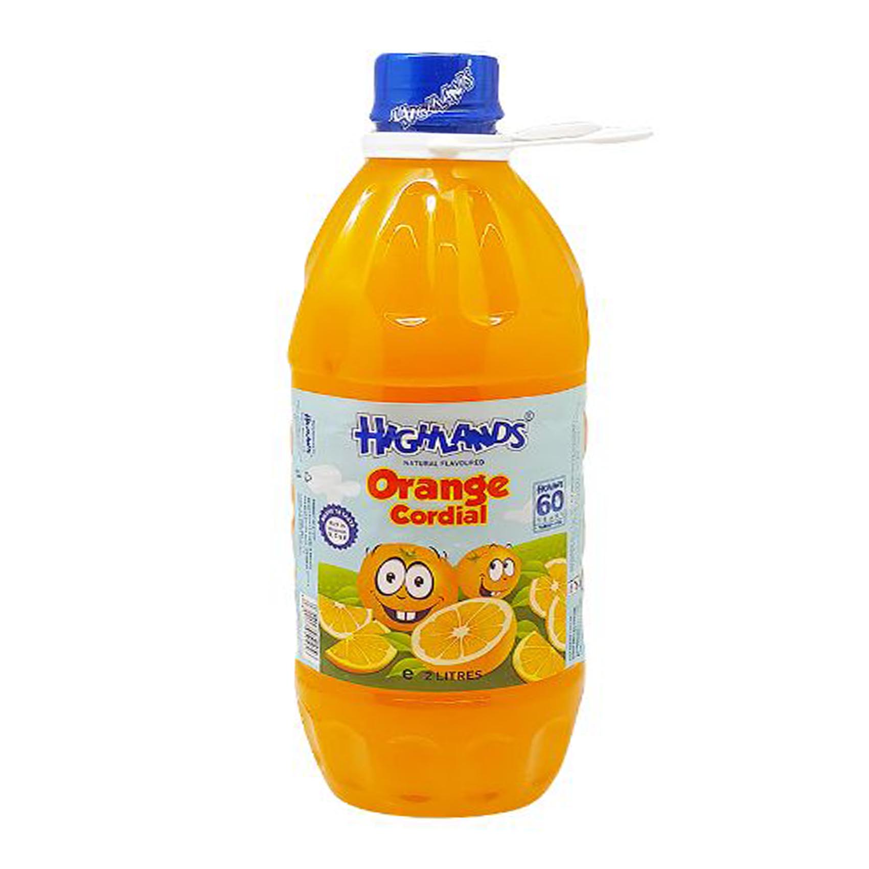 Highlands Cordial Orange Juice 2L