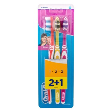 Oral B 123 3Effect Toothbrush Promo 2 + 1.