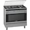 Siemens Gas Cooker HQ738357M Silver/Black 90x60cm