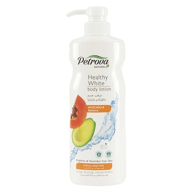 Petrova Avocado And Papaya Healthy White Body Lotion 400ml