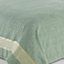 Villa Paris Premium Jacquard Bed Cover Turkish Cotton Blanket Organic Throw Bed Spread For Double/King Size Bed 200X220cm - Green