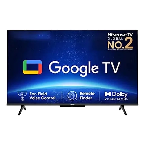 هايسنس تلفاز غوغل ذكي بدقة UHD LED مقاس 55 بوصة 55A61H أسود