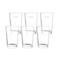 Royalford 6 Pcs Glass Tumbler Set 12 Oz