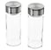 Spice jar, glass/stainless steel10 cl
