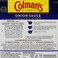 Colmans onion sauce mix 35 g