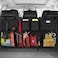 Car Trunk Organizer, 3rd Gen [7 Times Upgrade] Super Capacity Car Organizer, Equipped with [Robust Elastic Net &amp; 3 Magic Stick] Car Trunk Tidy Storage Bag with Lids, Space Saving Expert-Black