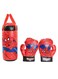 Generic Spiderman Boxing Gloves With Punching Bag