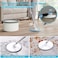 Yuniverse Spin Mop Bucket Set 360&deg; Flat Mop With Self-Separation Dirty And Clean Water System 2 Piece Microfiber Pad Extended Handle -MOP16319