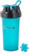 Royalford 700ml Protein Shaker Bottle- Rf11957 Premium-Quality Plastic Ware For Making Protein Drinks, Designed With Blending Ball For Lump-Free Smooth Shakes Leak-Proof And Suitable For Indoor Blue