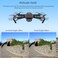Generic-E98 RC Drone with Camera 4K Drone Dual Camera RC Quadcopter WiFi FPV Drone Headless Mode Altitude Hold Gesture Photo Track Flight 3D Filp Folding Drone