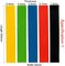 Generic 50Cmx5Cm Yoga Rubber Resistance Bands Indoor Outdoor Fitness Equipment 0.4Mm-1.2Mm Pilates Sport Training Workout Elastic Bands