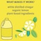 Originally Yellow All-Purpose Vinegar Cleaner Concentrate Organic Lemon 1.89L