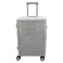 Rower Navigator 8 Wheel Luggage Hard Trolley Grey 78cm