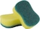 Royalford Royalbright Heavy Duty Scrub Sponges- RF10627 Scrub Pads For Kitchen Sink And Bathroom Use 2 In 1 Cleaning Supplies Ideal For Dish Wash Liquid Multi-Purpose No Scratch, Pack Of 2, Green