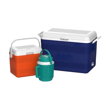 Cosmoplast Keepcold Icebox Set Red Pack of 3