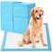 SKY-TOUCH Disposable Absorbent Quick Drying Leak-Proof Pee Pads for Potty Training for Pets, 60x60cm L - 40 Pieces, blue, l - 60x60cm