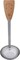 Royalford Soup Ladle, Stainless Steel With Wooden Handle, RF10658, 18cm Soup/Stew Serving Spoon With Long Heat-Resistant Handle, Modern Design Sauce Spoon
