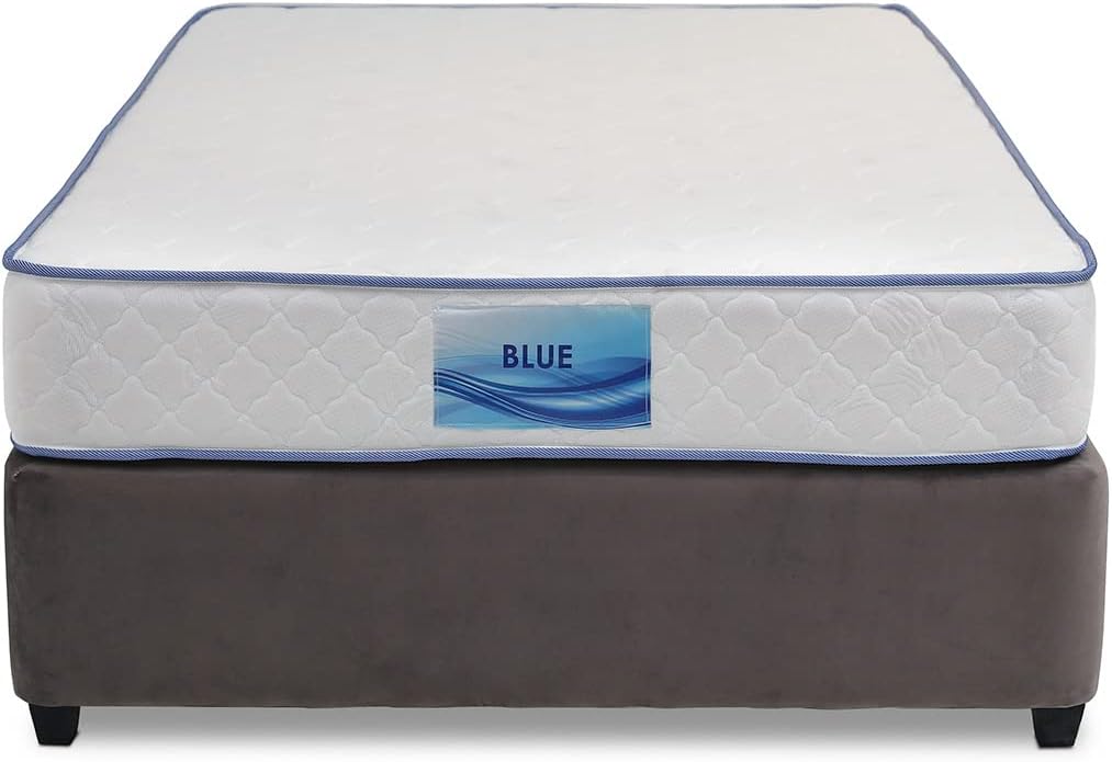 PAN Home Home Furnishings Bait Blue Turnable Bonnel Mattress 090x190 White