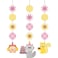 Creative Converting Hoffmaster Group 995671 Woodland Girl Hanging Cutouts