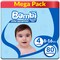 Sanita Bambi Size 4 Large 8-16Kg Mega Pack Diapers 80 Pieces