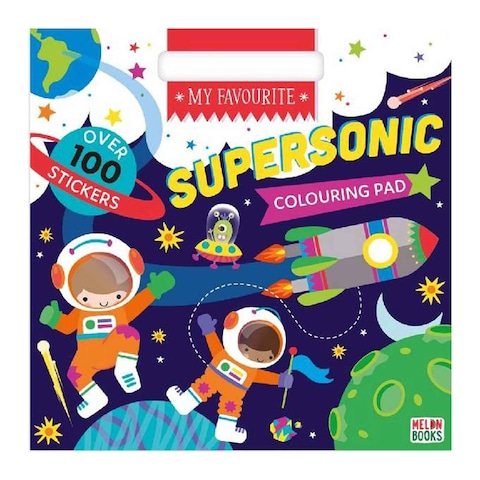 My Favourite Super Sonic Coloring Pad